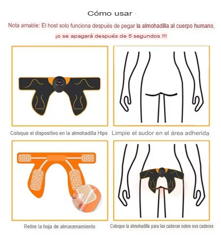 Estimulador de Glúteos y Abdominales